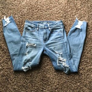 American Eagle hi rise jegging